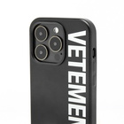 Vetements Men's Big Logo iPhone 12 Pro Case in Black