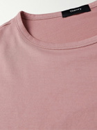 Theory - Cotton-Jersey T-Shirt - Pink