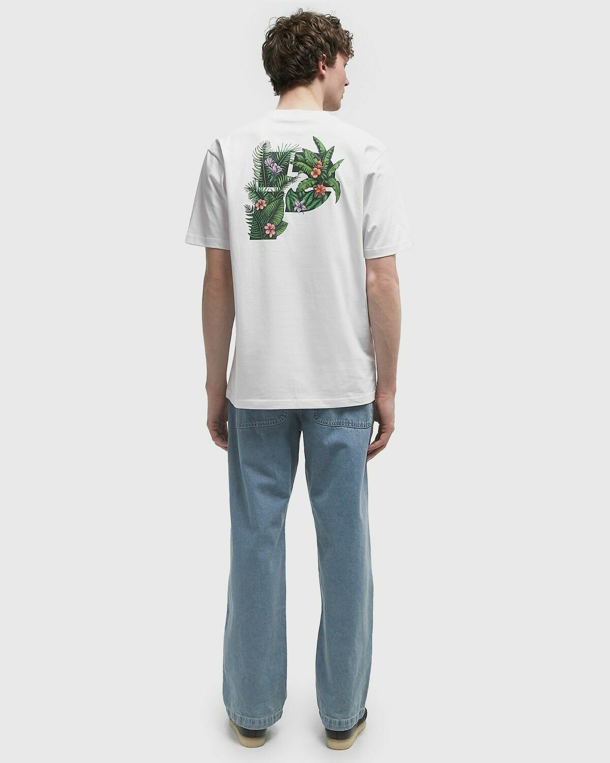 Parlez Cantil Tee White Mens Shortsleefe