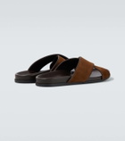 Manolo Blahnik Chiltern suede sandals