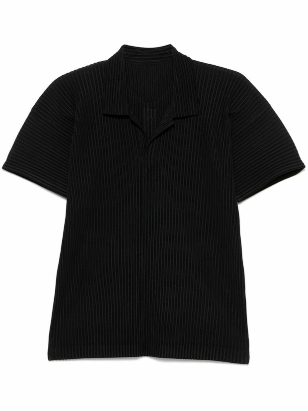 Photo: Homme Plissé Issey Miyake Plissé Polo Shirt