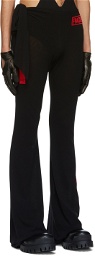 Jean Paul Gaultier SSENSE Exclusive Black Flared Trousers