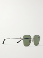 Balenciaga - Square-Frame Silver-Tone Sunglasses