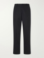 A.P.C. - Dylan Straight-Leg Cotton-Poplin Trousers - Black