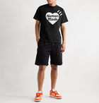 Human Made - Slim-Fit Logo-Print Cotton-Jersey T-Shirt - Black