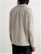 A Kind Of Guise - Gusto Cotton and Hemp-Blend Shirt - Gray