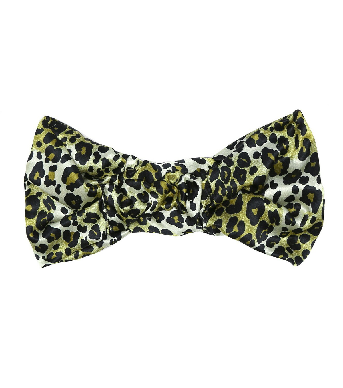 Jennifer Behr Silk Leopard headband Printed Tori Headband -- Leopard Print – Jennifer Behr LLC main image 4