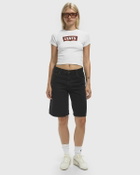 Levis BAGGY DAD JORT Black Womens Casual Short