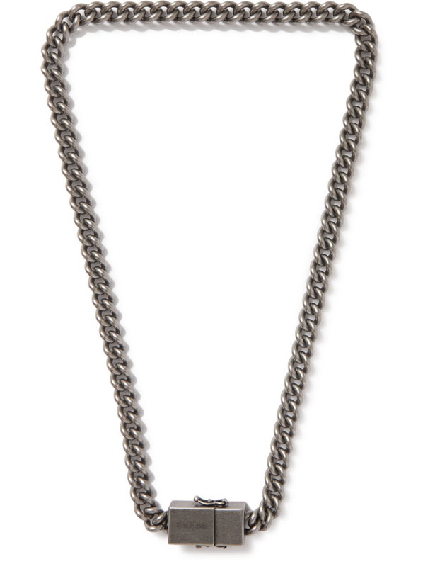 Photo: VETEMENTS - Silver-Tone Necklace