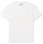 Folk - Appliquéd Cotton-Jersey T-Shirt - White