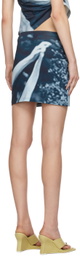 ELLISS SSENSE Exclusive Blue Serenity Miniskirt
