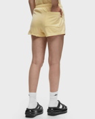 Sporty & Rich Usa Health Club Disco Shorts Yellow - Womens - Sport & Team Shorts