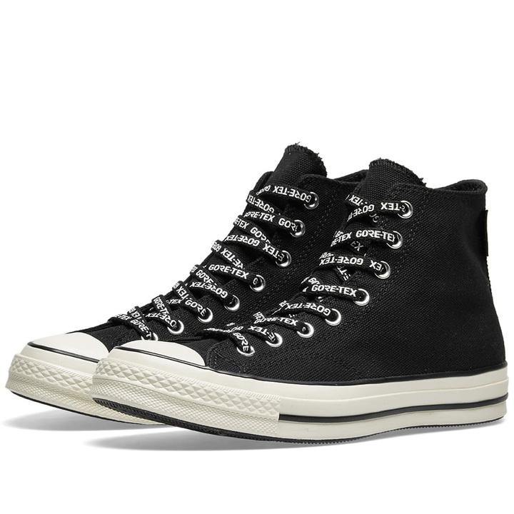 Photo: Converse Chuck Taylor 1970s Hi Goretex Black & Egret