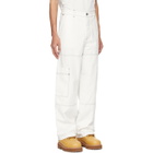 Off-White White Vintage Cotton Cargo Pants