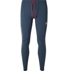 DISTRICT VISION - Lono Stretch-Jersey Running Tights - Blue