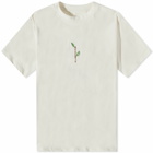 Magenta Men's Tree Plant T-Shirt in Natural