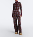 Perfect Moment Argyle wool wide-leg pants