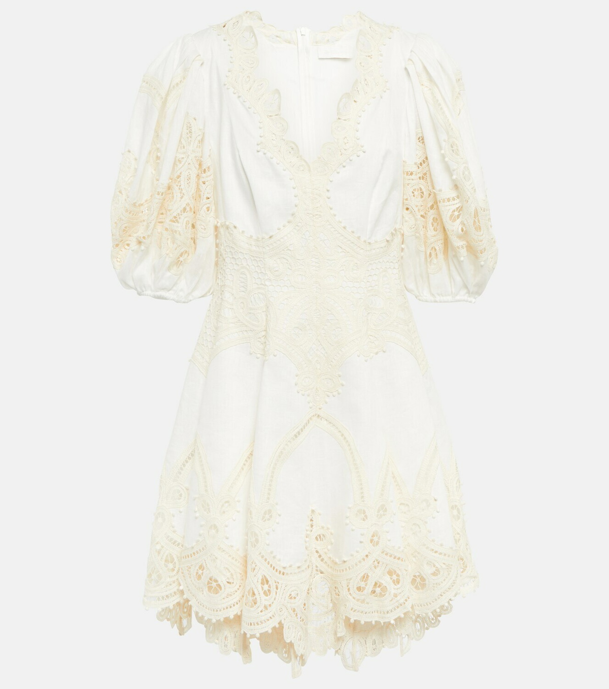 関税・送料込み【国内発送】ZIMMERMANN Tiggy Linen Midi ドレス zimmermann-tiggy-bow-