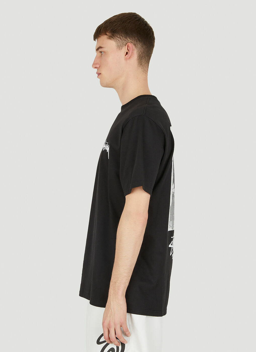 ★Low Tide★ LABEL TSHIRT BLACK Stussy Low Tide Tee Black | BSTN Store