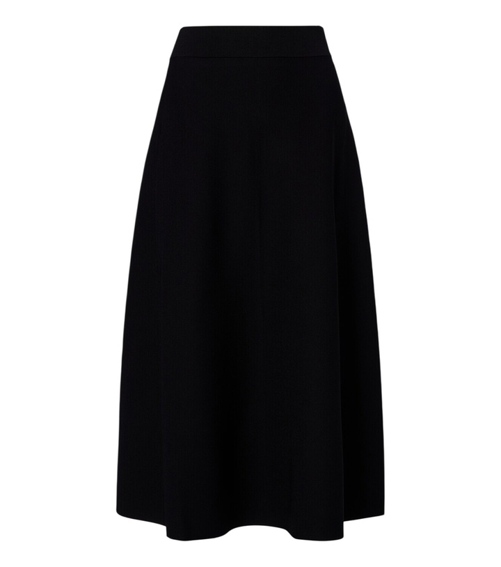 Photo: Max Mara Knitted A-line midi skirt