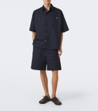 Loewe Anagram cotton twill shirt