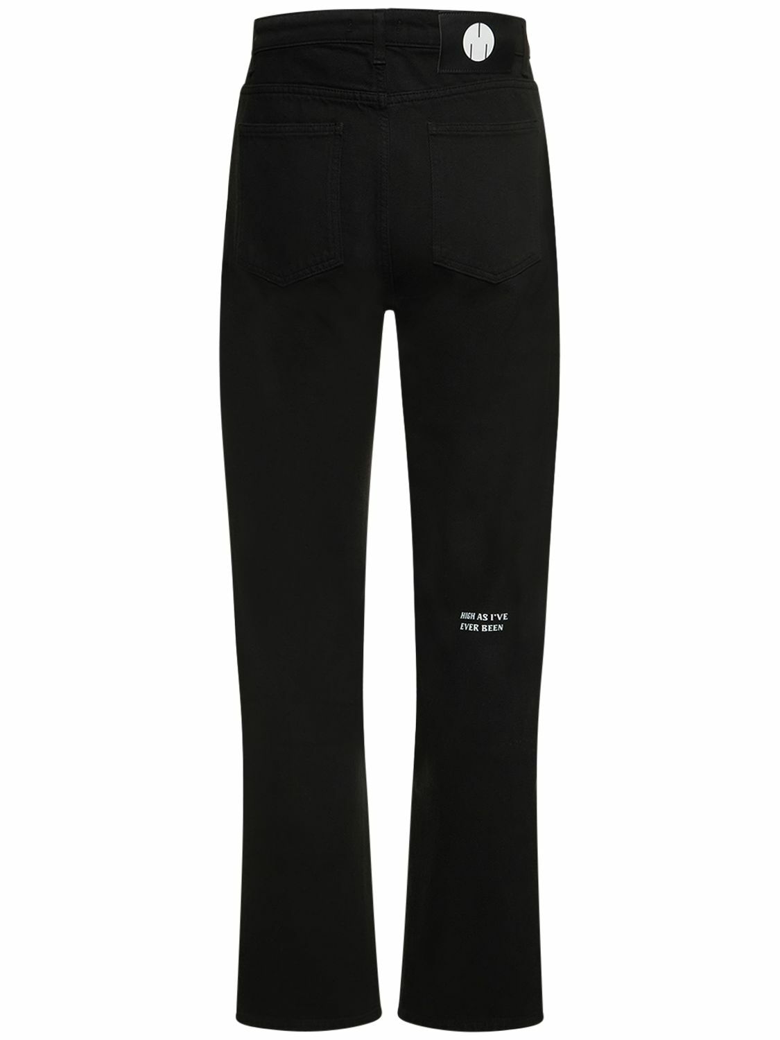 MSFTSREP - Trippy Straight Cotton Denim Jeans