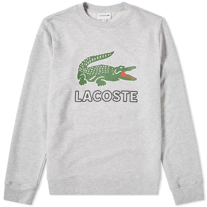 Photo: Lacoste Big Croc Logo Sweat