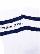 GOLDEN GOOSE - Cotton Logo Socks