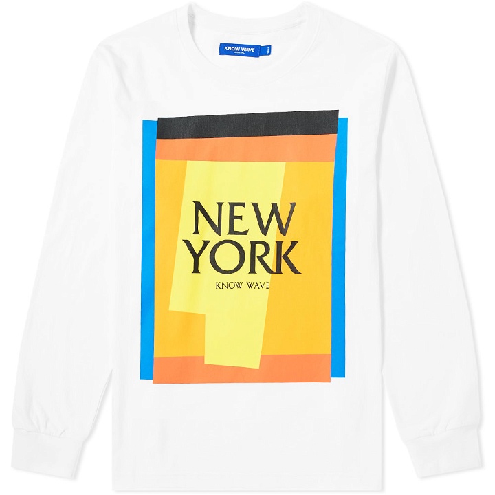 Photo: Know Wave Long Sleeve New York Cut Outs Tee