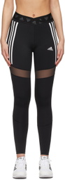 adidas Originals Black Mesh Adicolor 3-Stripe Leggings