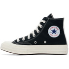 COMME des GARÇONS PLAY Black Converse Edition Chuck 70 OG Single Heart Sneakers