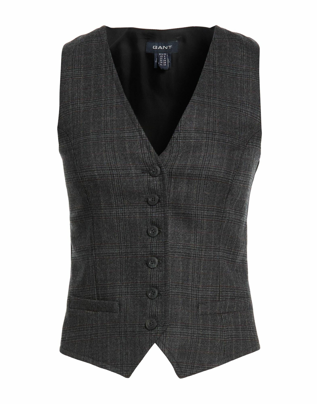 Gant Womens Tailored Vest in Grey