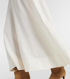 Toteme Cotton-blend maxi dress