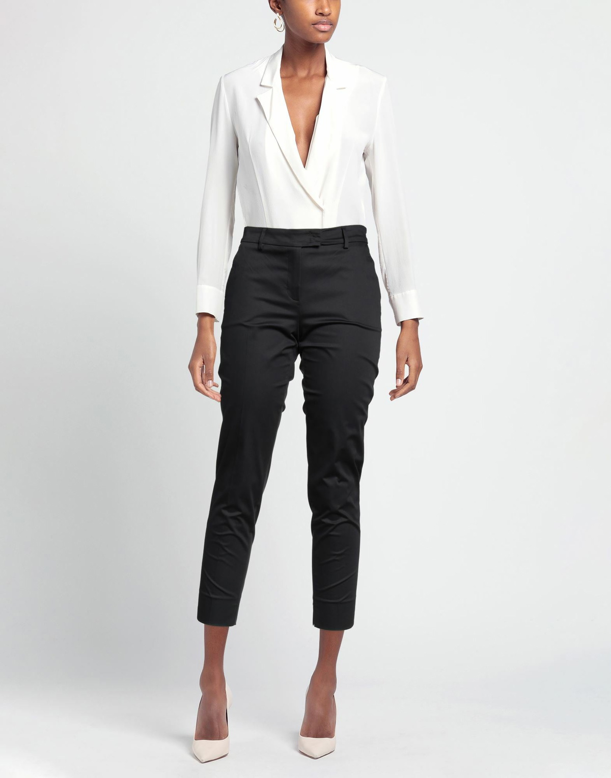 Peserico Easy Womens Pants Midnight in Blue