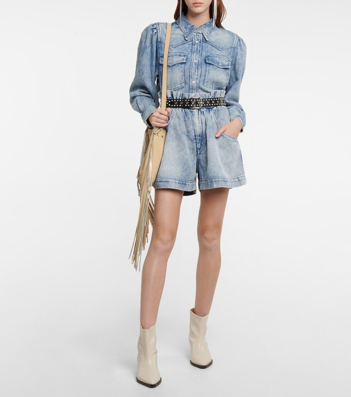 新品 ISABEL MARANT ETOILE TAHISSE デニムシャツ38