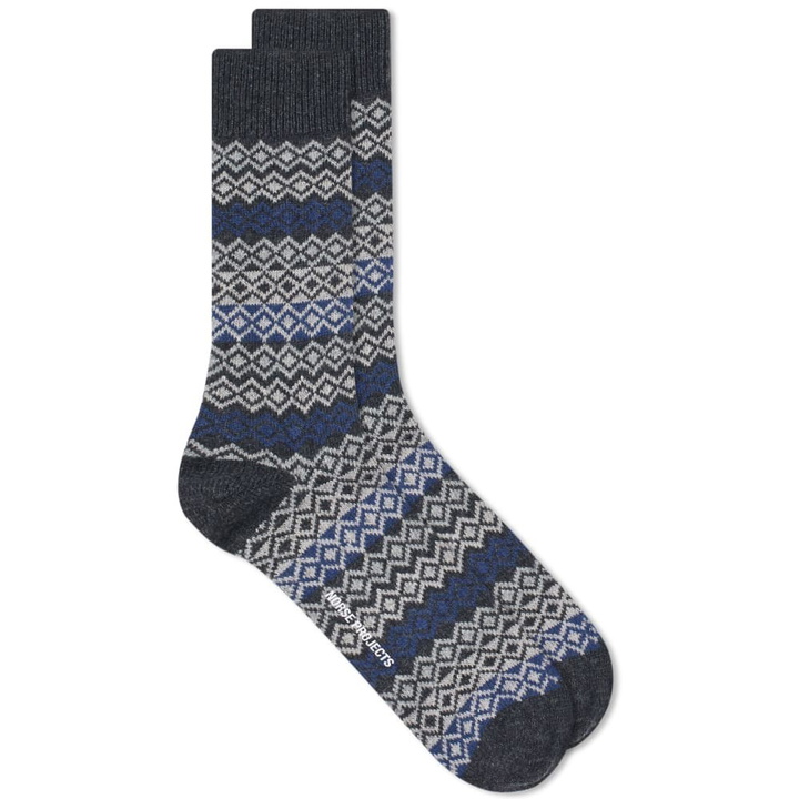 Photo: Norse Projects Bjarki Fair Isle Sock