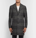 Canali - Kei Prince of Wales Checked Wool-Blend Overcoat - Men - Gray