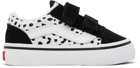 Vans Baby Black & White Old Skool V Sneakers