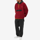 Air Jordan Men's Essential Fleece Winter Hoody in Cherrywood Red/Taxi