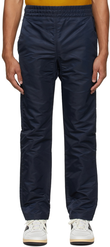 Photo: Rhude Navy Nylon Lounge Pants