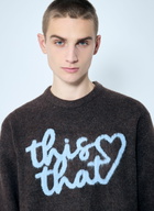 thisisneverthat® Heart Logo Knit Sweater