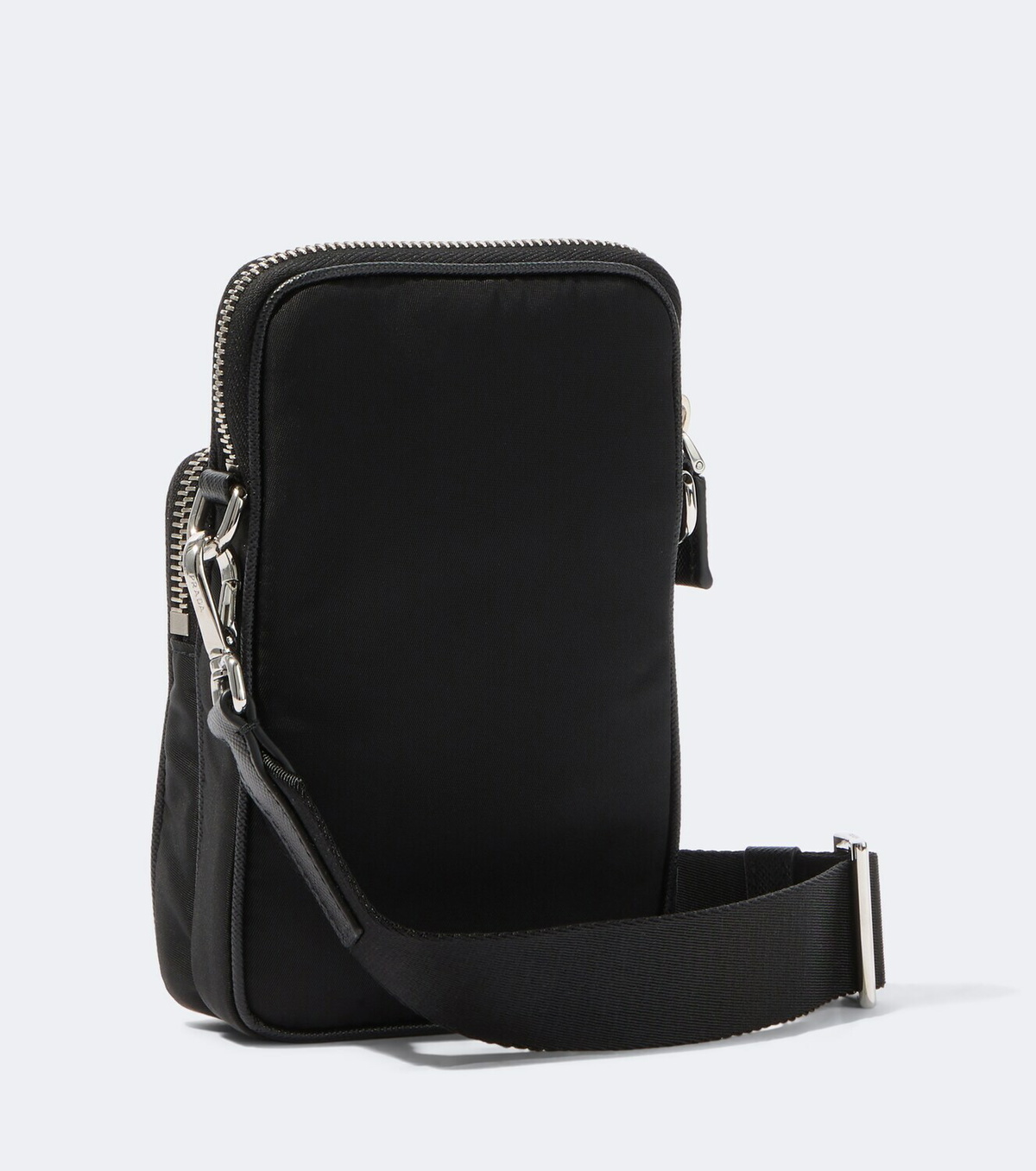 Prada Re-Nylon and Saffiano leather phone pouch