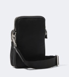 Prada Re-Nylon and Saffiano leather phone pouch