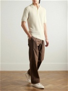 Orlebar Brown - Horton Merino Wool Polo Shirt - White