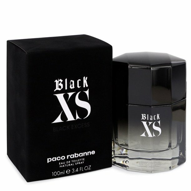 Black XS Men by Paco Rabanne Eau de Toilette Spray 1.7 Oz (50 Ml) (M)