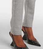 The Attico Cotton fleece sweatpants