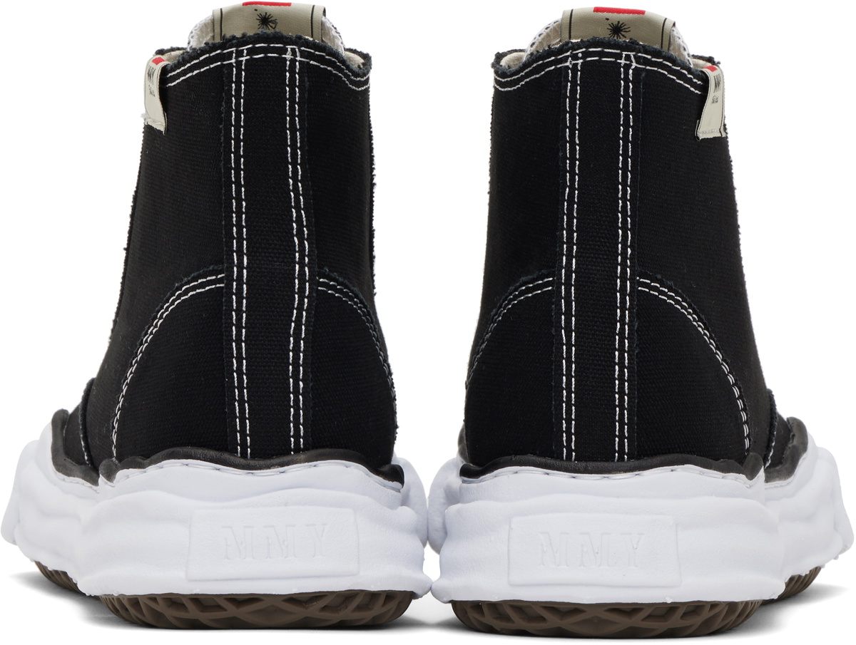 Maison MIHARA YASUHIRO Black Peterson OG Sole Canvas High-Top 