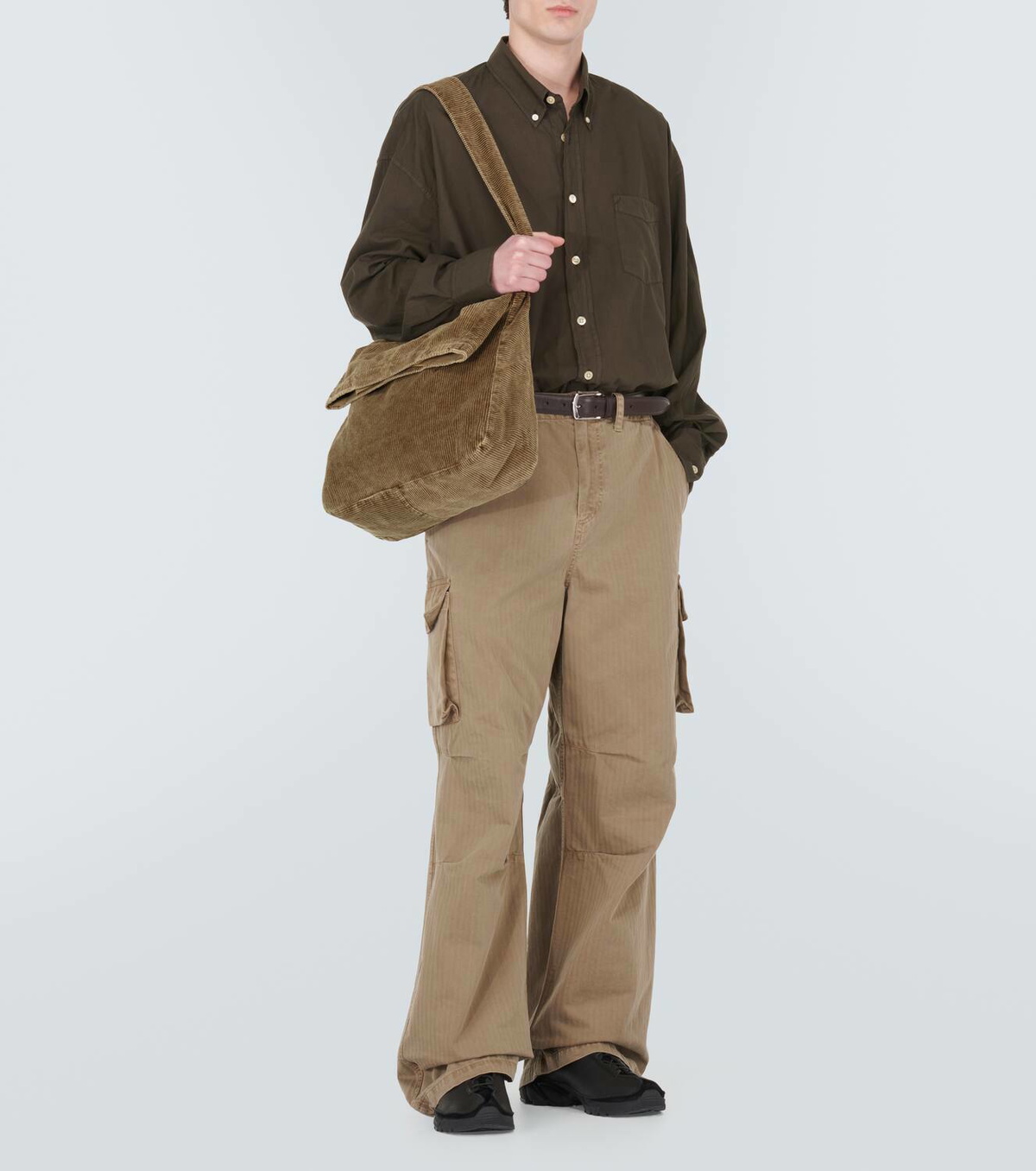 Our Legacy Sling corduroy tote bag Our Legacy