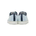 Lanvin Blue Suede DBB1 Sneakers