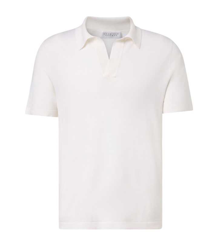 Photo: Gabriela Hearst Cashmere and silk polo shirt
